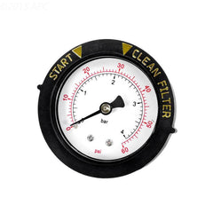 Back Mount Pressure Gauge - PG3024B - Yardandpool.com