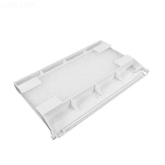 Weir gate assy., white - Yardandpool.com