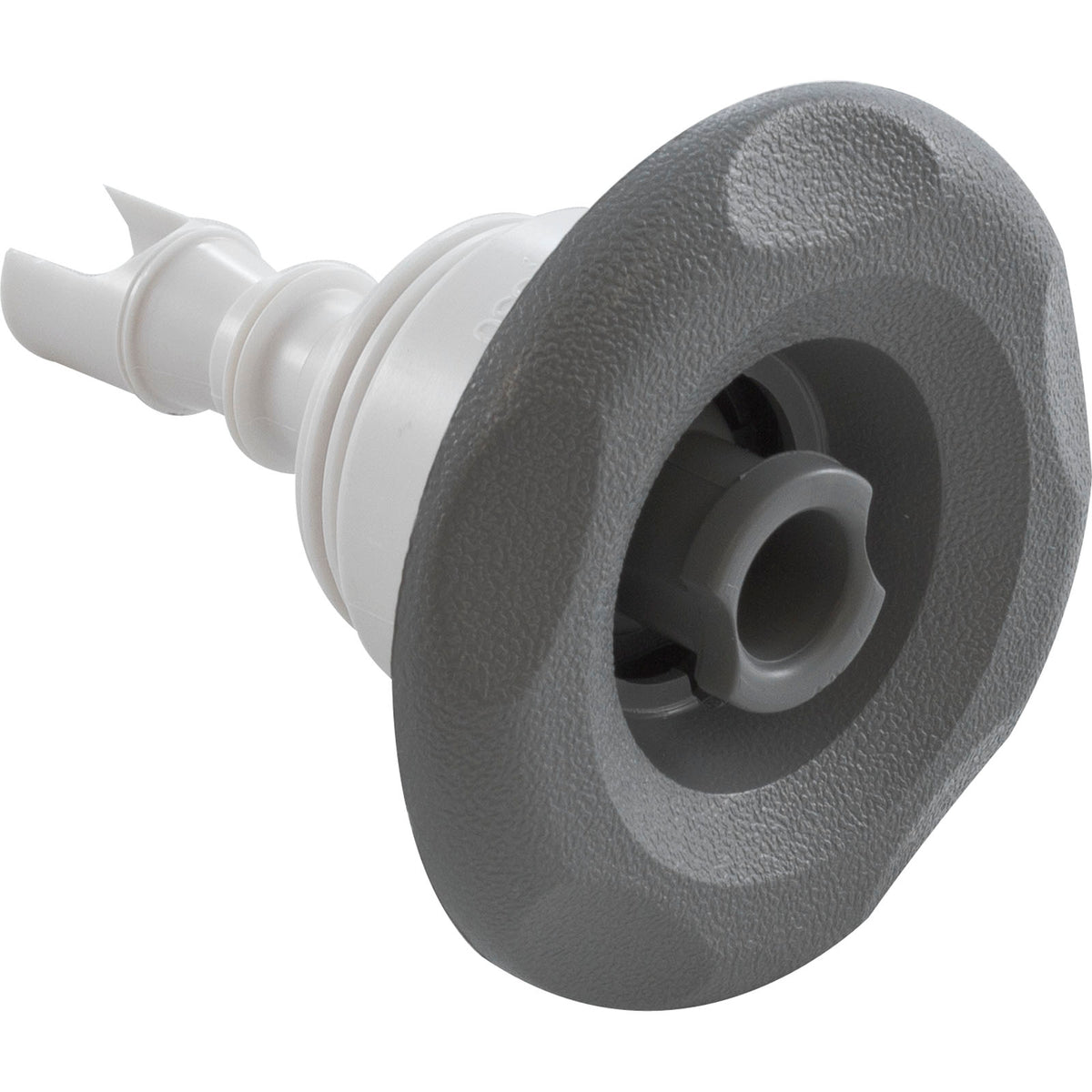 Gray Mini Storm Thread-In Directional 5-Scallop Textured Jet