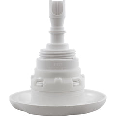 Jet Intl, WW Poly Storm, 4"fd, Twin Roto, Txt Scal, Wht, Thd