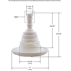 Jet Intl, BWG Cyclone Lux, 3-1/2"fd, Roto, Txt Scal