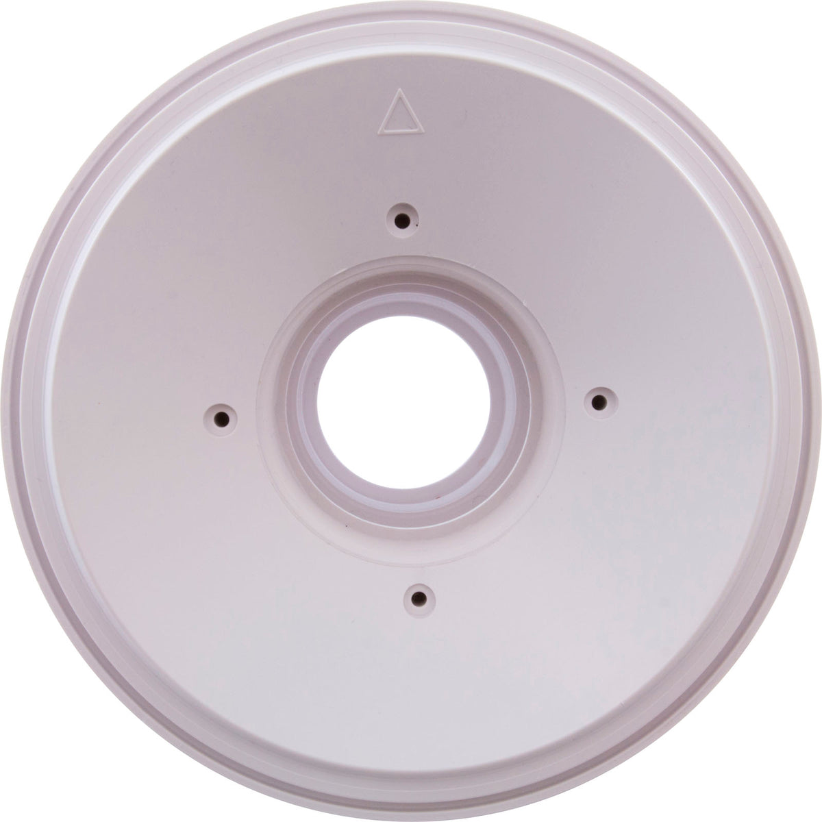 6" White Bulkhead Adapter with 2" Socket Sumpless Fitting