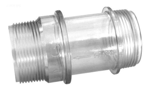 Backwash sight glass, 22" filter - Yardandpool.com