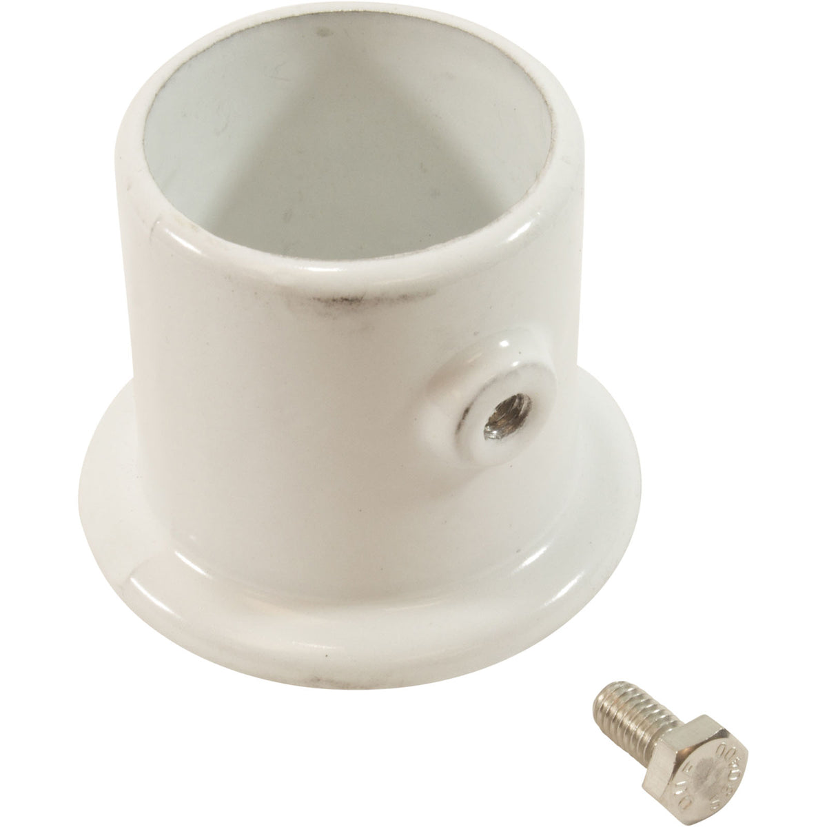 Deck Flange, Perma Cast, For 1.9" Rail, Aluminum