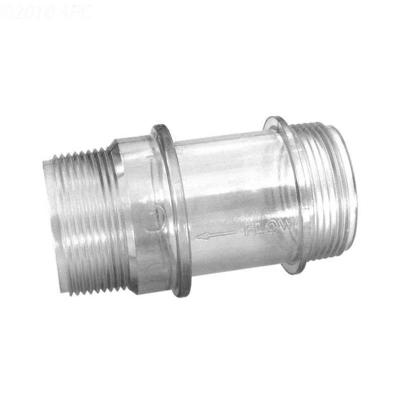 Backwash sight glass, 22" filter - Yardandpool.com