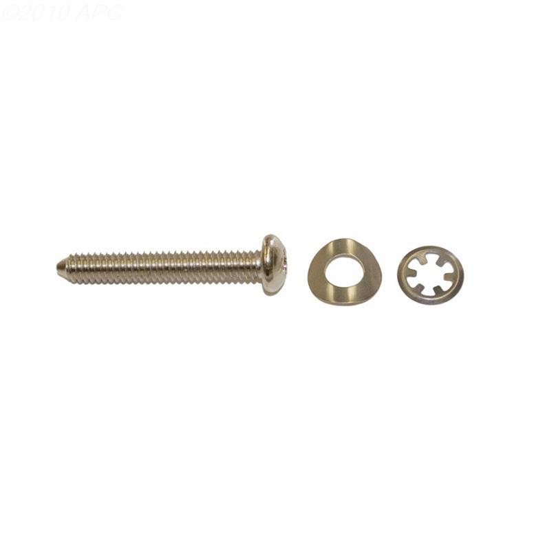 Face Rim Lock Screw W/Nut - Yardandpool.com