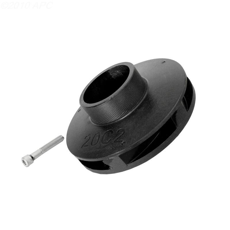 Impeller, 2 hp w/Impeller Screw - Yardandpool.com