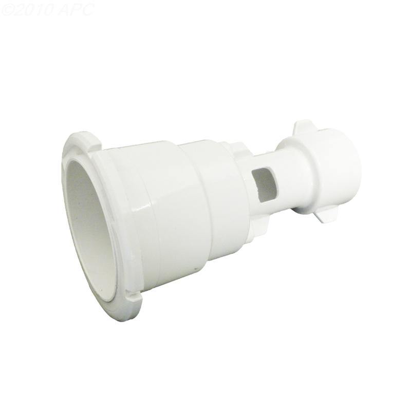 Gunite Spa Jet Fitting- White - Yardandpool.com