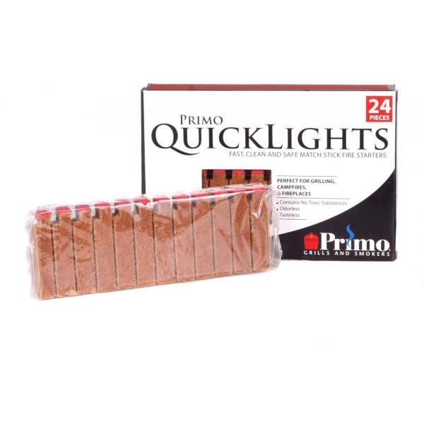 Primo Grills Quick Lights Fire Starters - 24 Per Pack