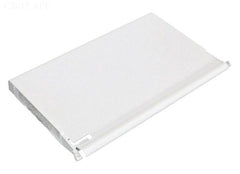 Weir gate assy., white - Yardandpool.com