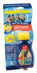 AquaChek Red Bromine 4-Way Pool & Spa Test Strips - 50 Per Bottle