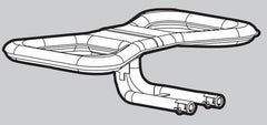 Broilmaster Grills SS Bowtie Burner for P3X - Yardandpool.com