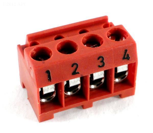 Terminal Bar, 4 Pin, Red - Yardandpool.com